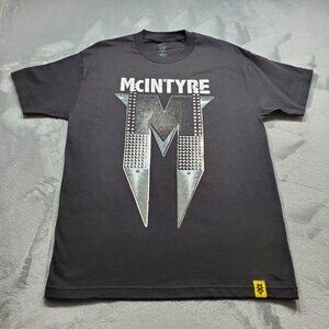 WWE NXT Drew McIntyre What Lies Within Black Graphic Wrestling Tshirt Adult Sz L